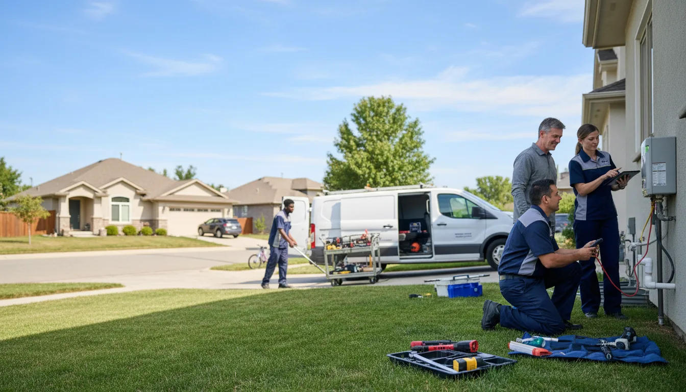 Tankless water heater service in Covel, WV